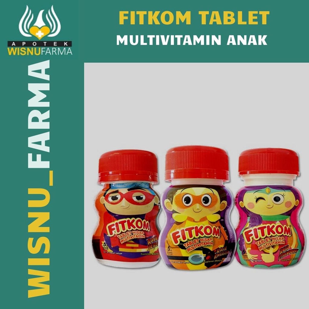 

FITKOM PERMEN MULTIVITAMIN ANAK