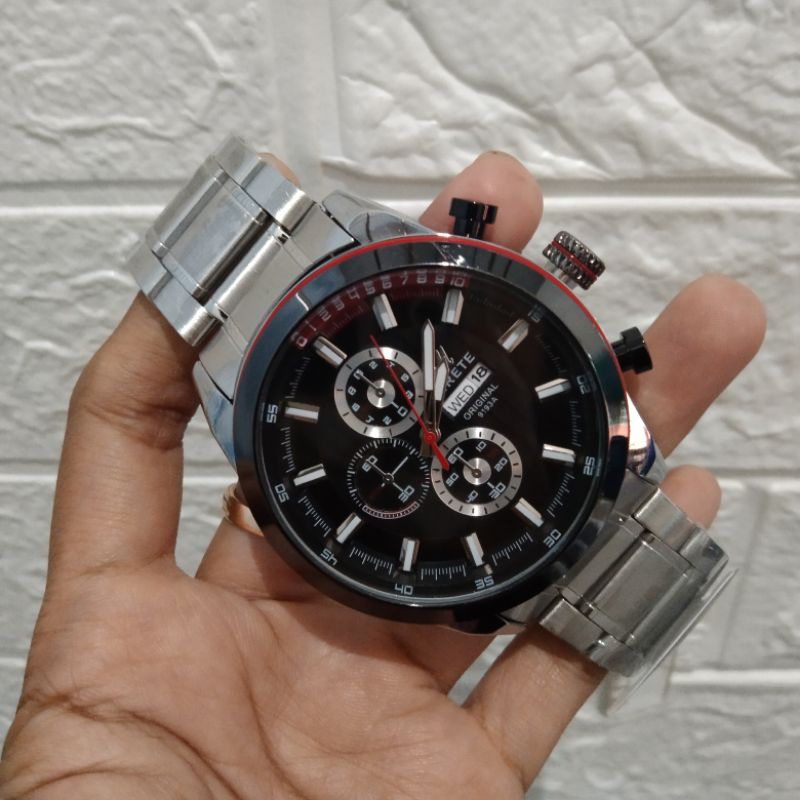 SS.id READY JAM TANGAN PRIA MIRETE ORIGINAL CHRONO VARIASI.