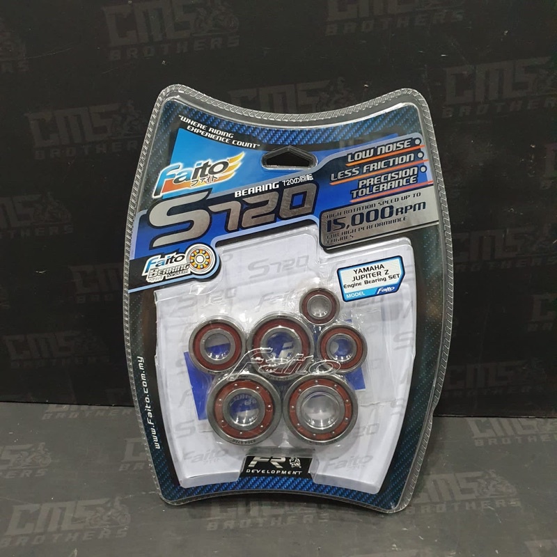 Engine Bearing Lahar Mesin Set Faito S720 Yamaha Jupiter Z