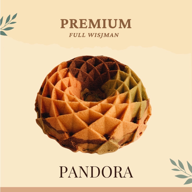 

Premium Full Wisman Marble Cake 22cm / Marmer Cake