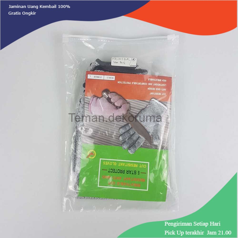 TD-PR2 Toporchid Sarung Lengan Anti Pisau Arm Cut Resistant 2PCS - BX102