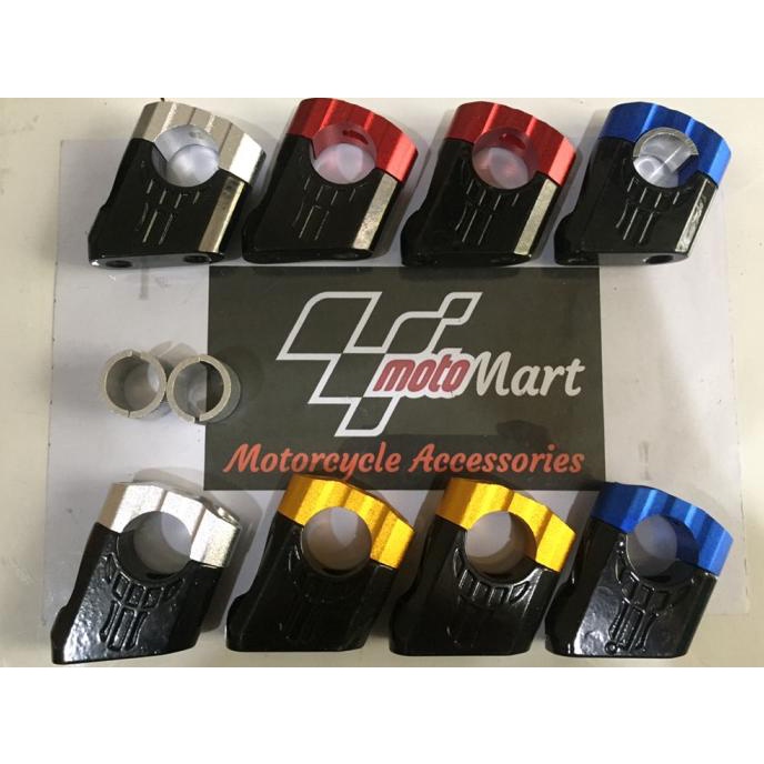 Riser Raiser peninggi dan pemundur Stang ori dan Fatbar MT25 CB Vixion