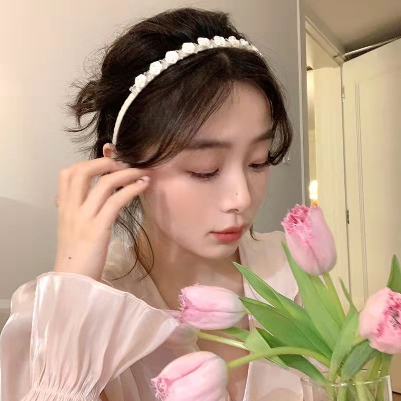 FAIRY MINI FLOWERS HEADBAND BANDO BUNGA FEMINIM WANITA KOREA BENDO CEWEK HAIRBAND