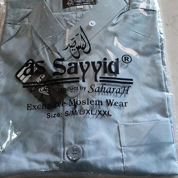 Baju Koko Ammu AsSunnah Habib - Putih, L