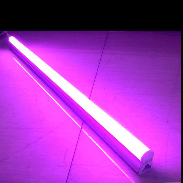 SALE Lampu Aquarium TL LED T5 PINK 60CM T5 LED merah muda 60cm