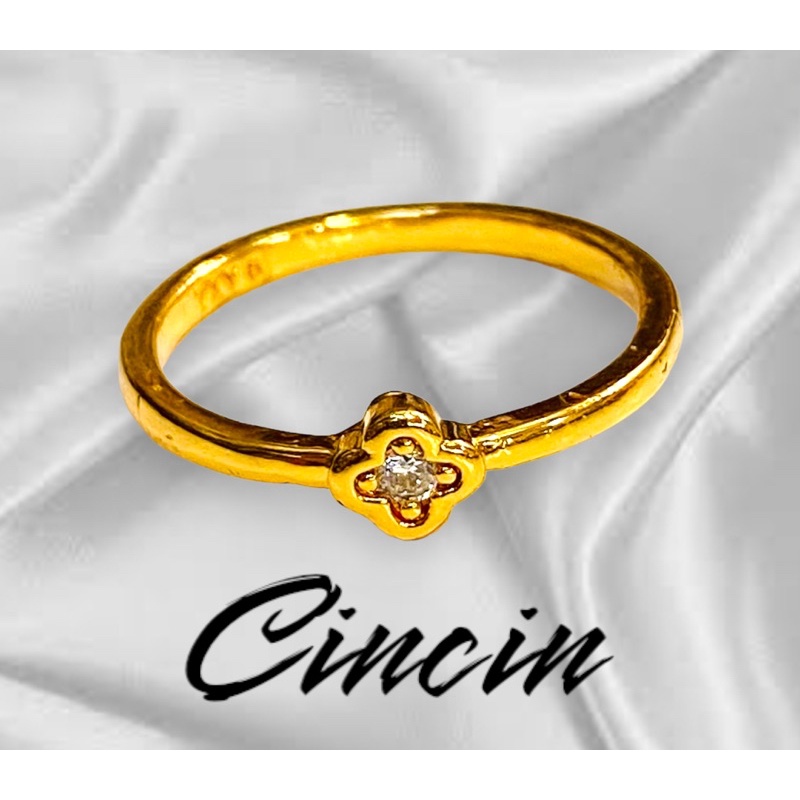 Cincin solitier // cincin solmate // cincin replika berlian // cincin ring // cincin permata