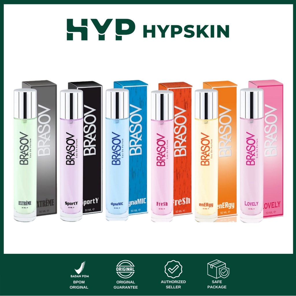 Jual Brasov Parfum Fresh Energy Lovely Mystery Sporty Extreme