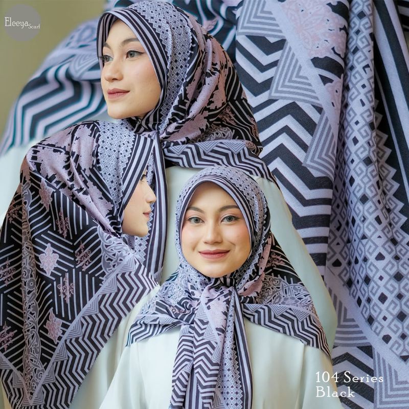 HIJAB SEGIEMPAT ELEEYA SCARF 103 104 &amp; 105 SERIES