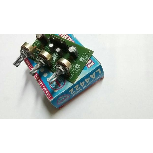 Kit Rakitan Power Amplifier Mini LA4422 Mono