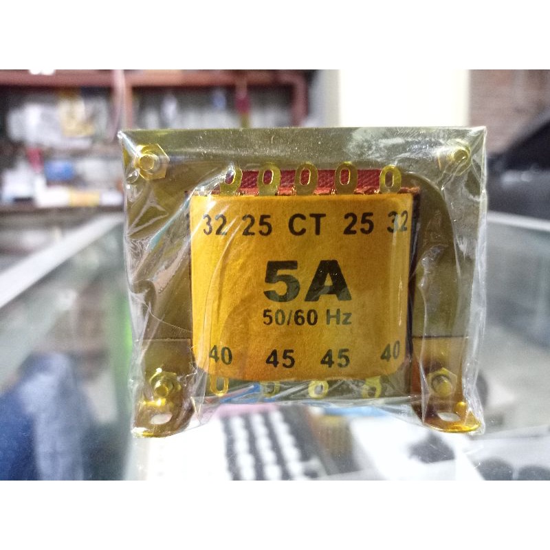 Trafo 5A CT 45volt  tembaga murni