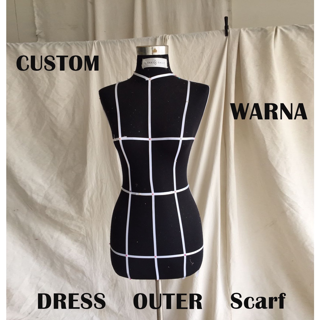 Custom Warna (Dress - Outer - Inner - Scarf - Skirt)