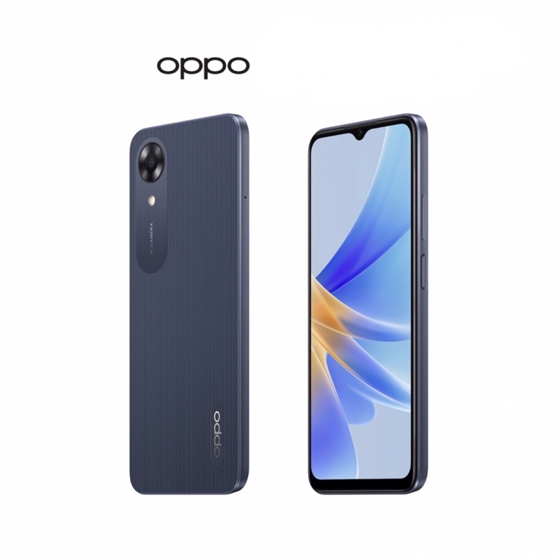 Oppo A17K [3GB+64GB] Expansion RAM 4GB | MediaTek Helio G35 | IPX4 Tahan Air | 6.56” IPS LCD | Li-Po 5000mAh | Garansi Resmi Oppo 1 Tahun