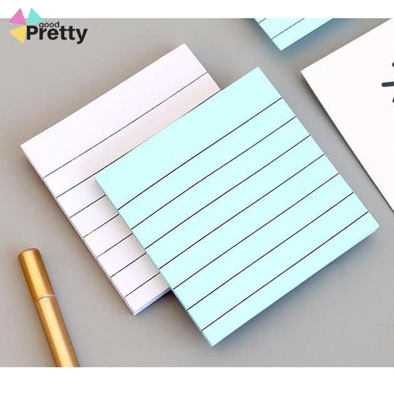 Simplicity sticky note horizontal sticker notepad post maker stiker massage pesan book note - PD