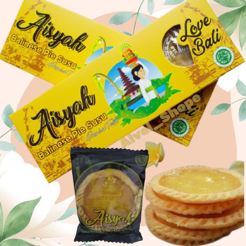 Jual pie susu aisyah asli bali/oleholeh khas bali 1 kotak isi 9pcs