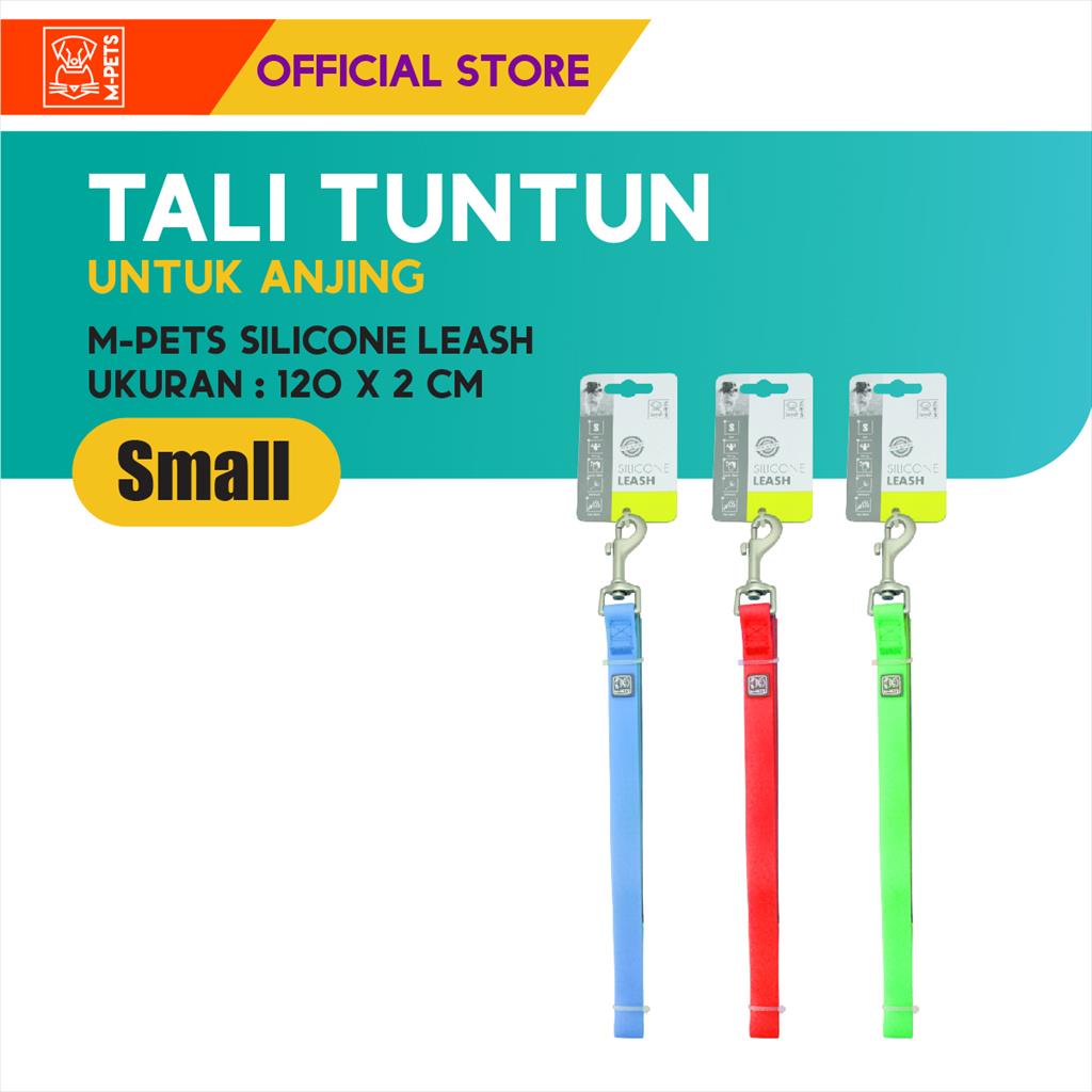 M-Pets Silicone Leashes Size S / Tali Tuntun Anjing