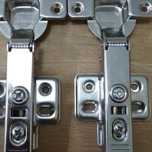 engsel sendok (Stenlis 304) engsel taco Slowmotion - Set Bengkok