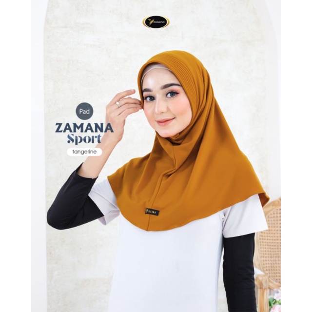 TERBARU Jilbab Instan Pad Zamana Sport By Yessana