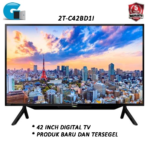 Sharp Aquos 42 inch Full HD LED Digital TV 2T-C42BD1i