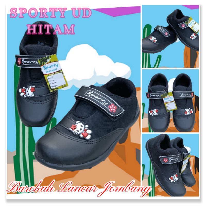 SEPATU ANAK TK PEREMPUAN  SIZE 26-35 SPORTY CL 32 CL 15