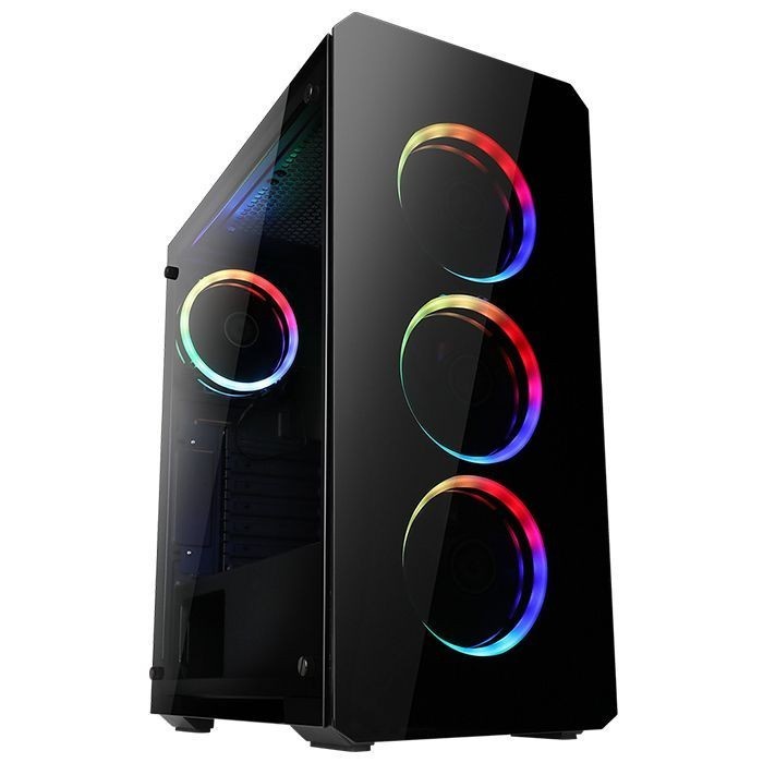 PC Case Abkoncore Mirror 3 Side Premium Tempered Glass ATX