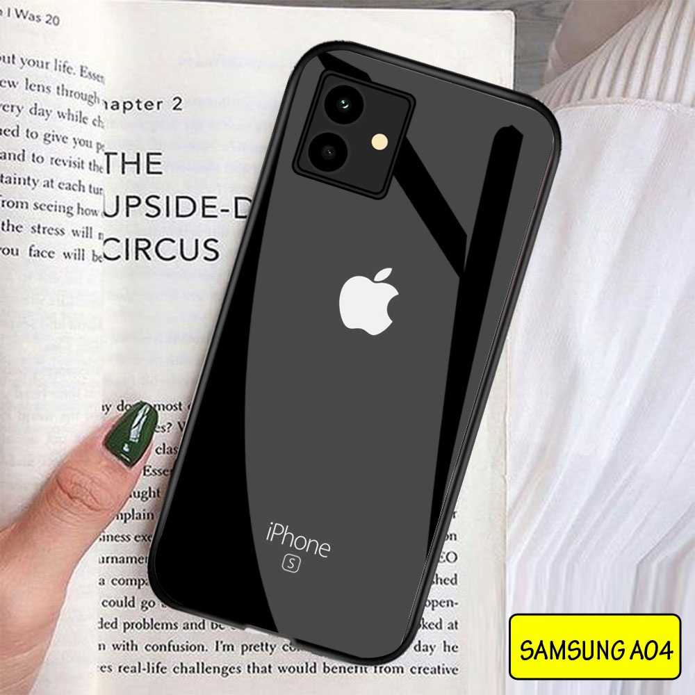 Softcase Glass Kaca Samsung A04 Samsung A04 - Casing Hp Samsung A04 - Case Hp Samsung A04 - [KC01] M