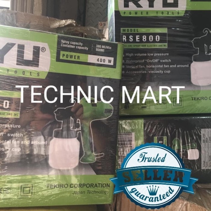 Spray Gun Elektrik Ryu RSE-800/ RSE800 Paint Zoom Ryu