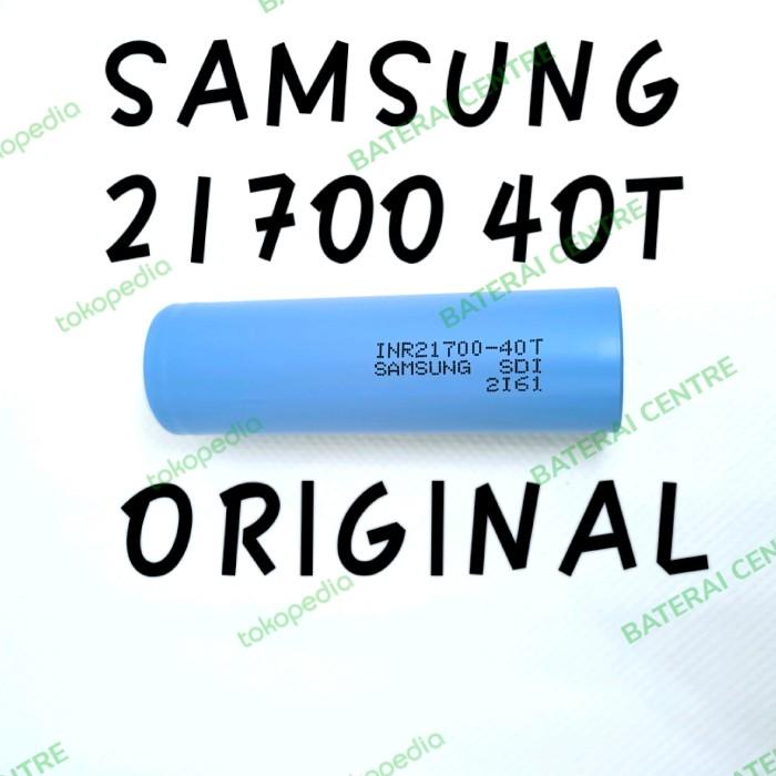 SAMSUNG BATERAI BATTERY 21700 40T ORIGINAL INR 21700 4000MAH 45A Best Seller