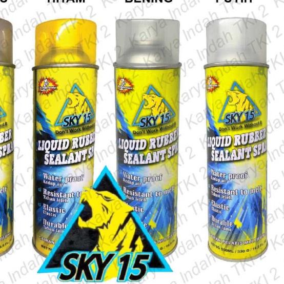 

Semprotan Pelapis Anti Bocor SKY15 Liquid Rubber Sealant Spray Flex - Hitam