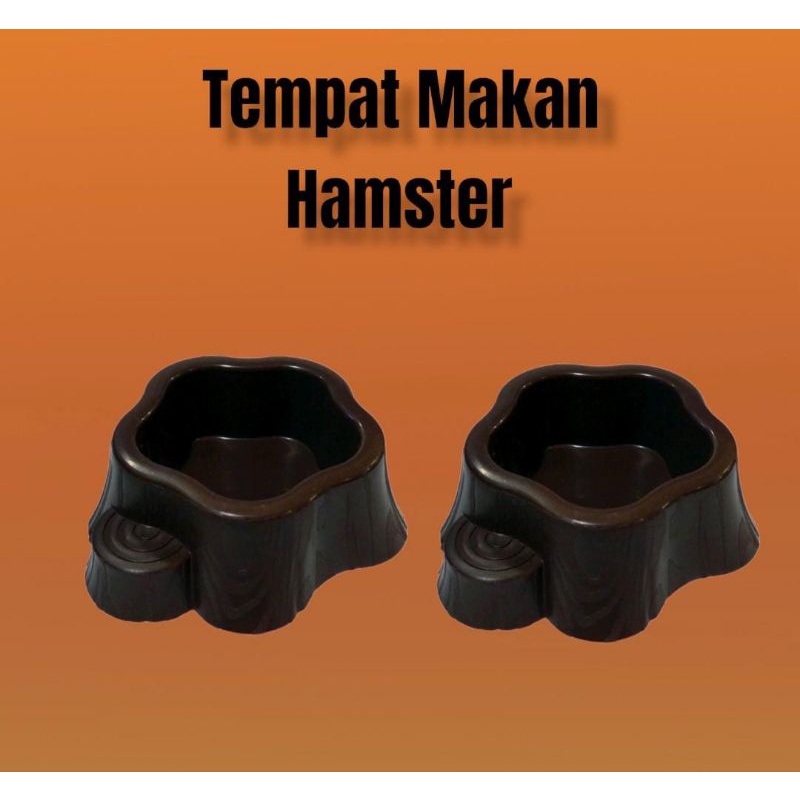 Tempat Makan Hamster Bentuk Pohon Piring Hamster