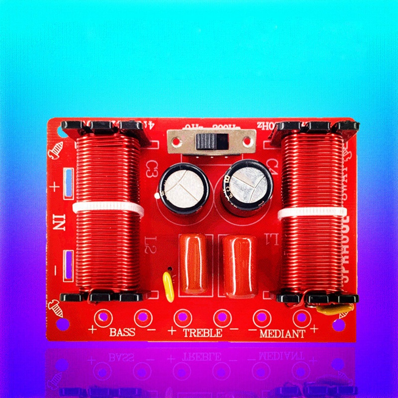 Bt Papan Penyekat Frekuensi Speaker Crossover Filters Module Board Untuk Perbaikan DIY