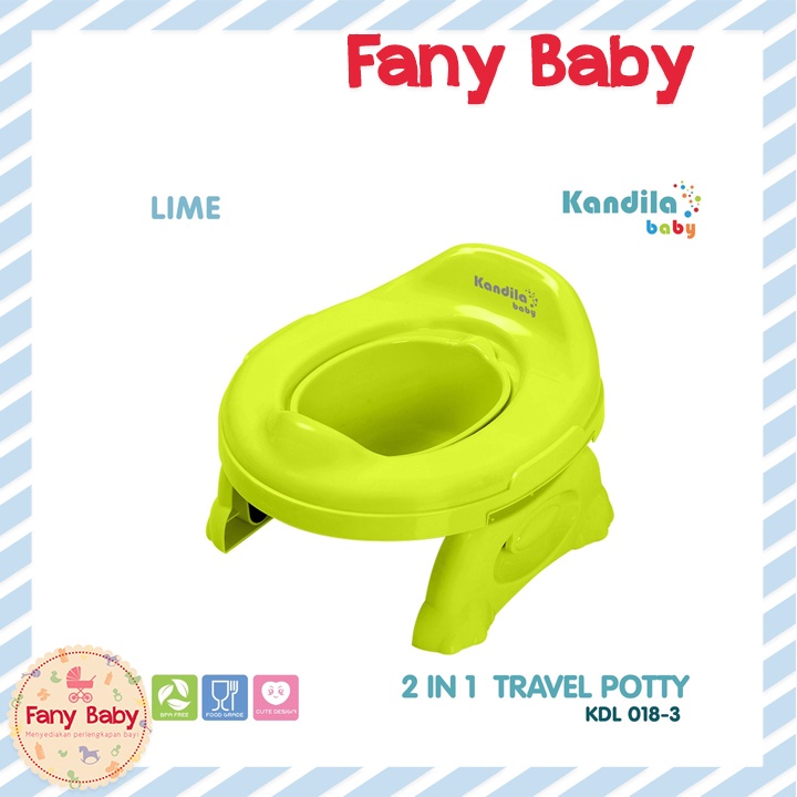 KANDILA 2 IN 1 TRAVEL POTTY / KDL018-3