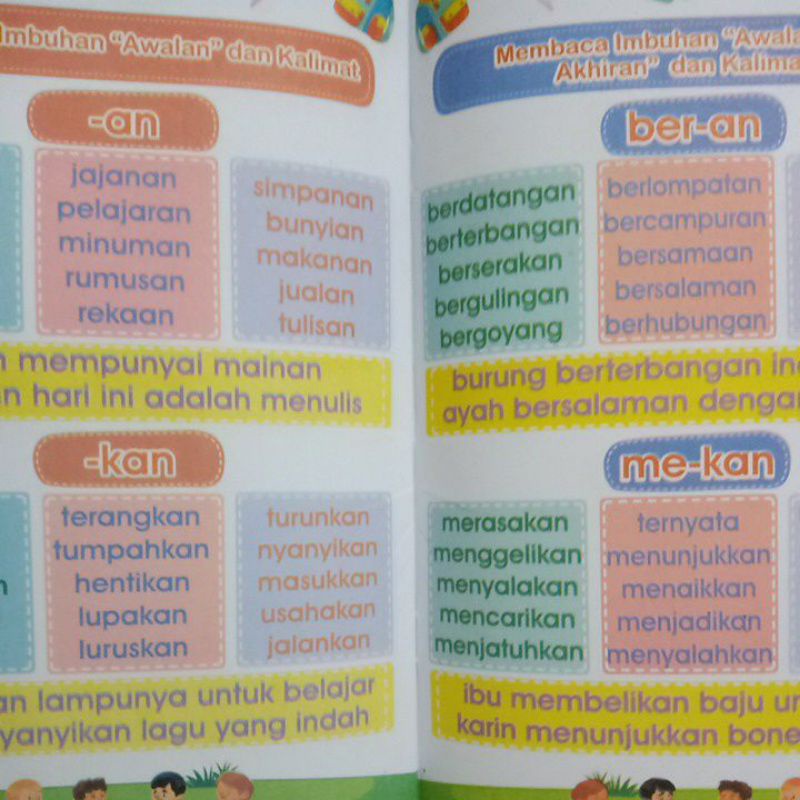 Buku Aku Pintar Membaca Tanpa Mengeja Untuk Anak Usia 4-6 Tahun