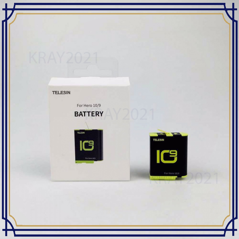 Baterai GoPro Hero 10/9 1750mAh - GP-BTR-901-B