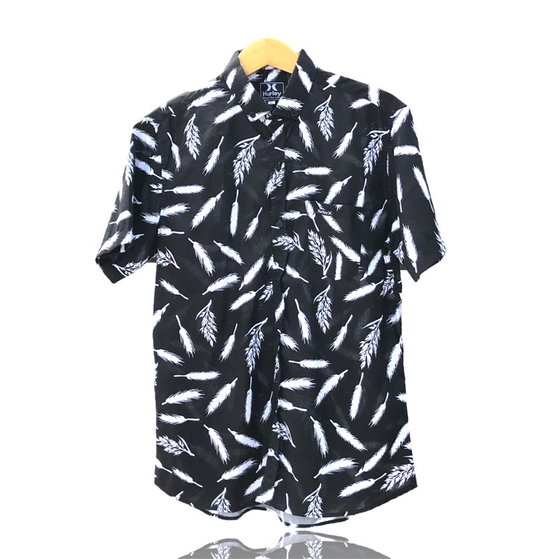 Kemeja Surfing Pria Lengan Pendek Motif | Kemeja Pantai Jumbo | Hem Surfing Pria Dewasa Terbaru Moti