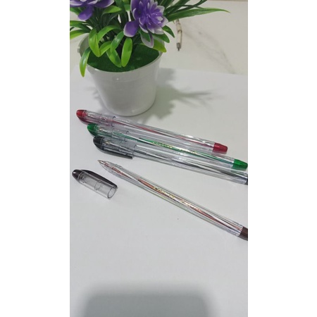 

Pulpen Hitam Faster Ecer/Bijian Perlengkapan Sekolah Kantor ATK