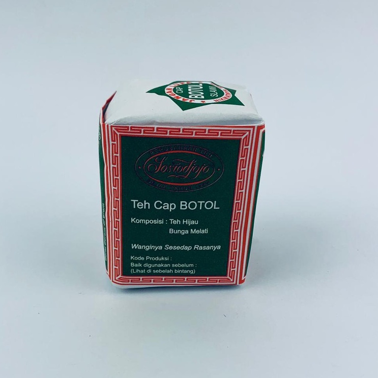 Teh Cap Botol / Teh Hijau Wangi Melati /  Teh Serbuk / 40g