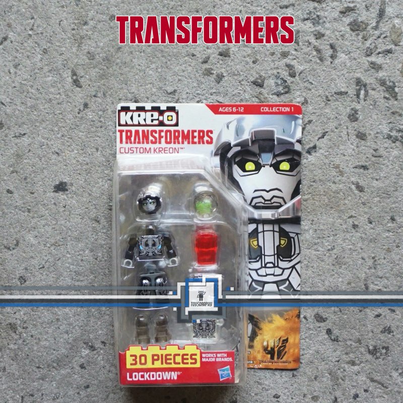 Transformers Custom Kreon Lockdown Mini Figure Kreo 30pcs Bricks