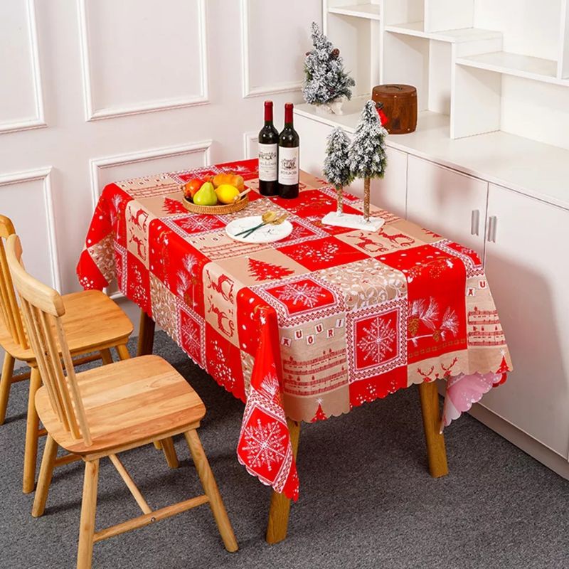 Taplak Meja Makan Natal / Chrismast Table Cloth / Taplak Meja Nuansa Natal