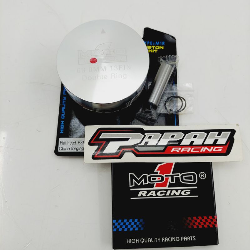 PISTON FORGED MOTO1 68MM PEN 13