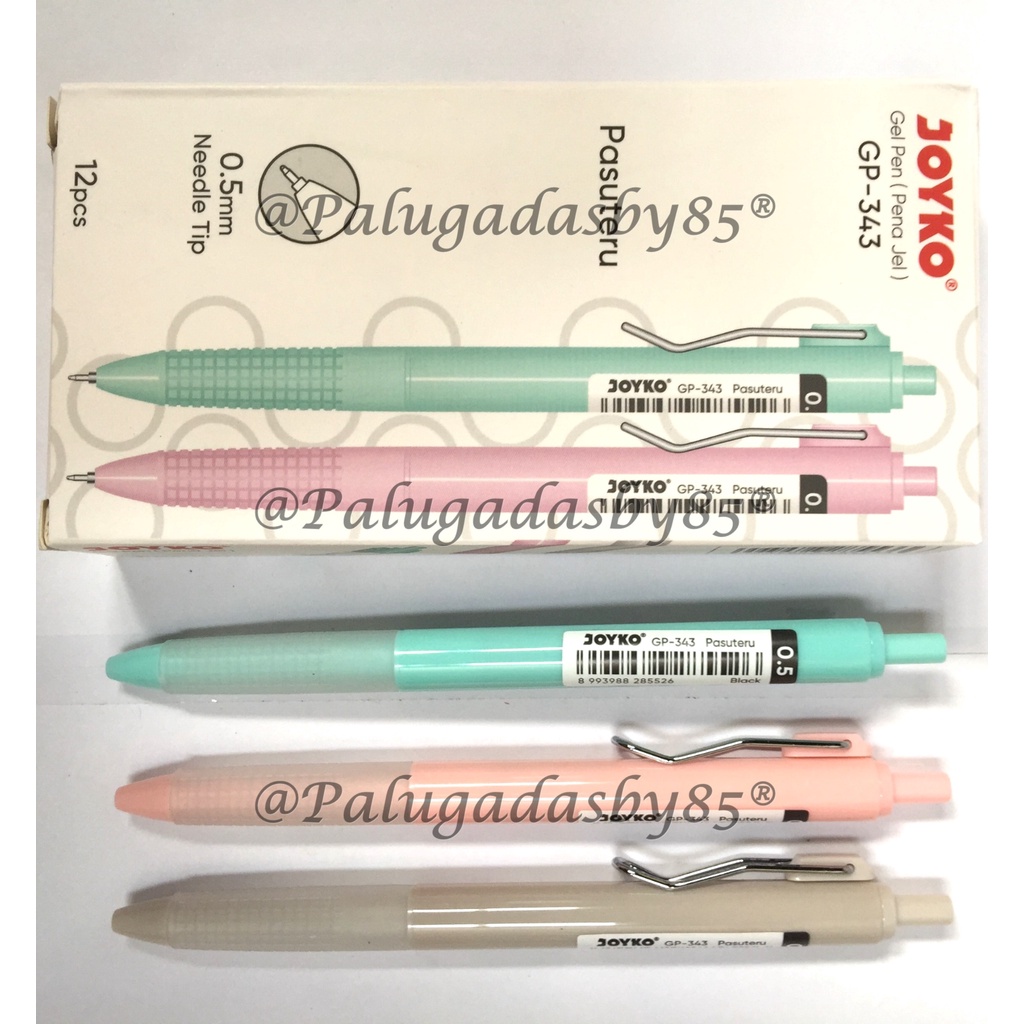 

(1 Biji) JOYKO Bolpen Joyko GP-343 Pasuteru 0.5 Gel Pen / Pena Gel Joyko GP 343 / Joyko GP343 / Gel Pen Joyko / Pulpen Joyko / Pena Joyko / Pulpen Gel Joyko