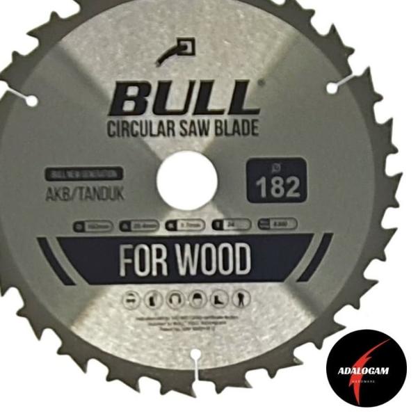 Bull Circular Saw Tanduk 250 x 24T - Mata Gergaji Bulat 10 Inch x 24 T
