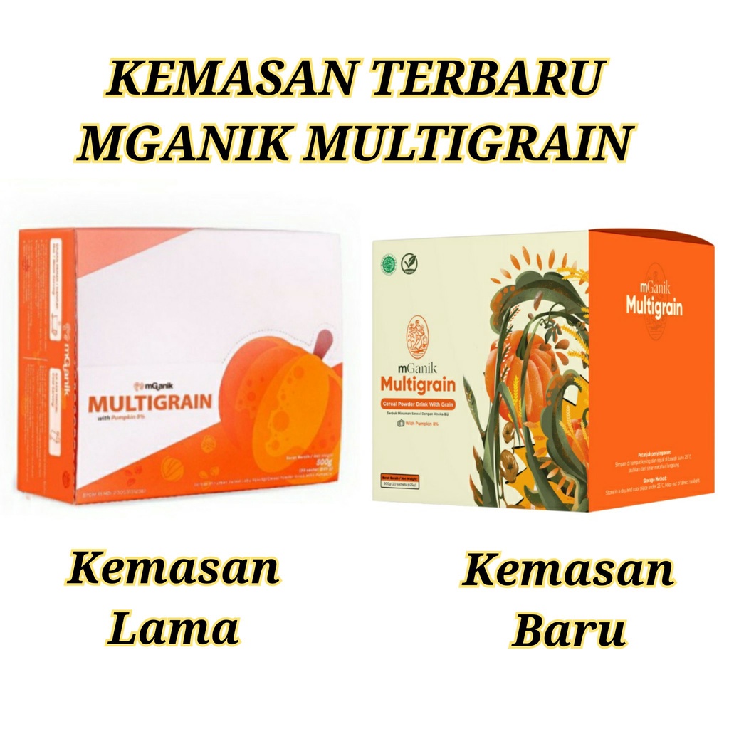 mGanik Multigrain 500gr SuperFood Sereal Untuk Diabetes Menurunkan Menstabilkan Gula Darah