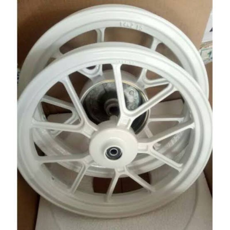 VELG RECING ROSSI TIPE CALISTO HONDA VARIO 110 UKURAN 185/215 RING 14UNTUK MOTOR VARIO 110/BEAT/SCOO