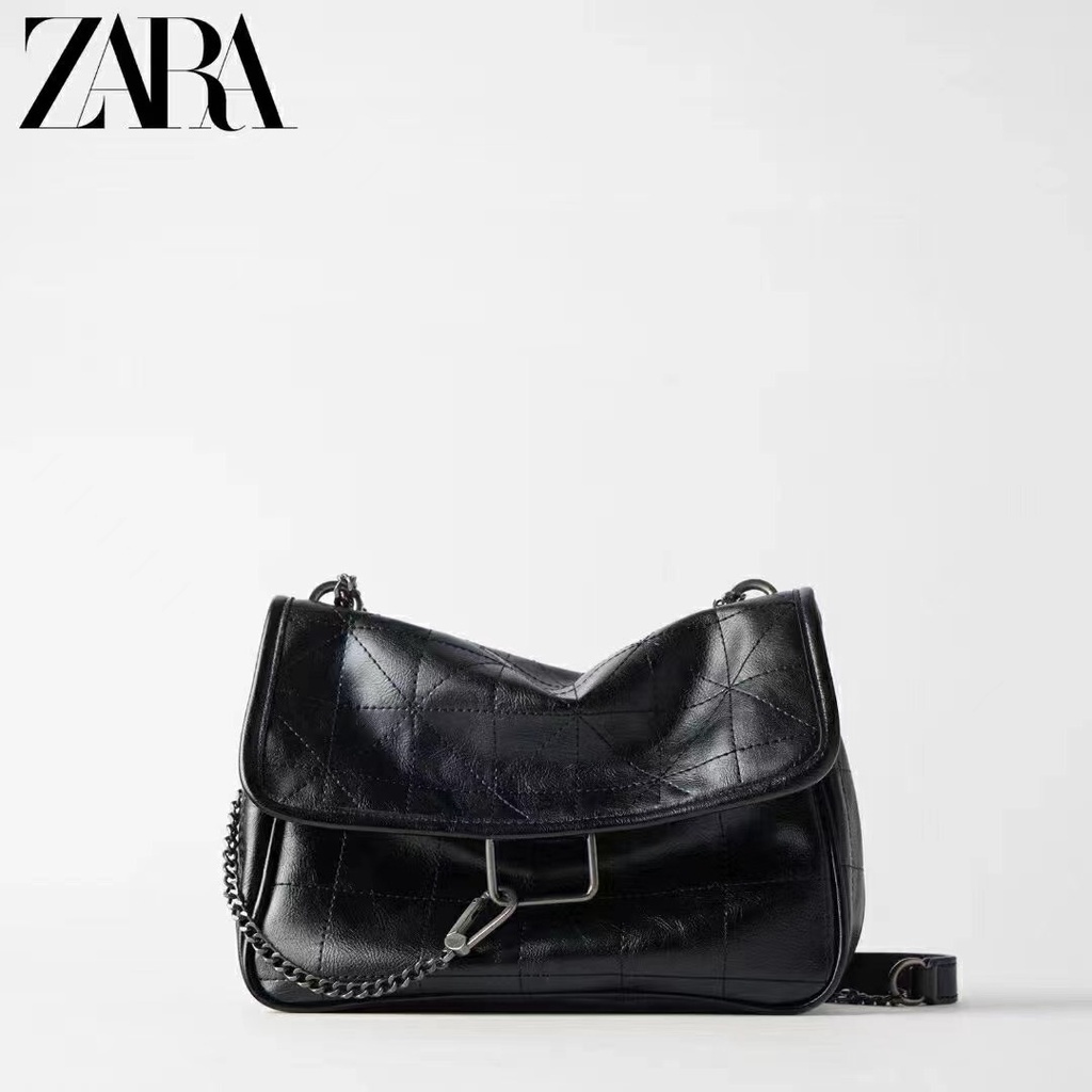 tas zar import  Rantai tas wanita Zara tas Sling Bag  asli import tas selempang tas kulit tas brande