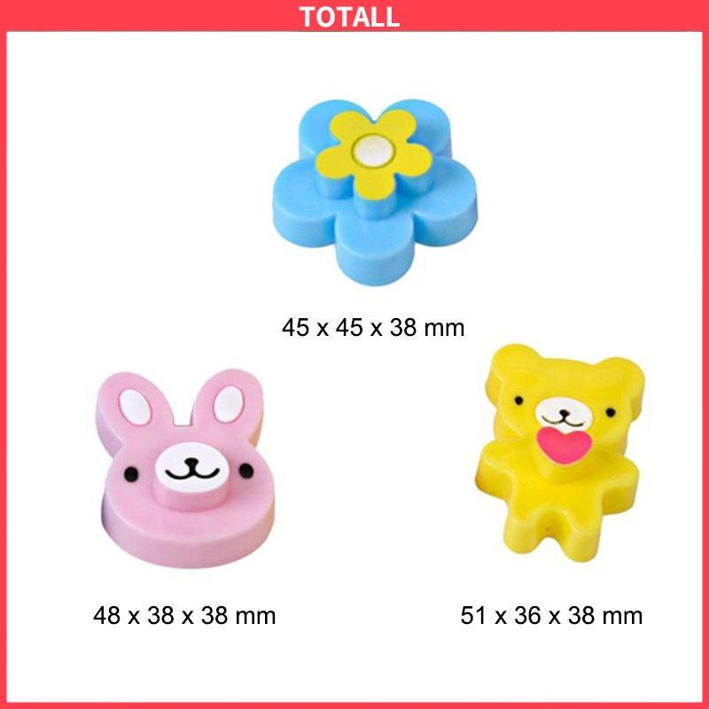 COD 3Pcs/Set Cetakan Roti Biskuit Sandwich Bentuk Kartun Lucu Untuk Anak-Anak-Totall