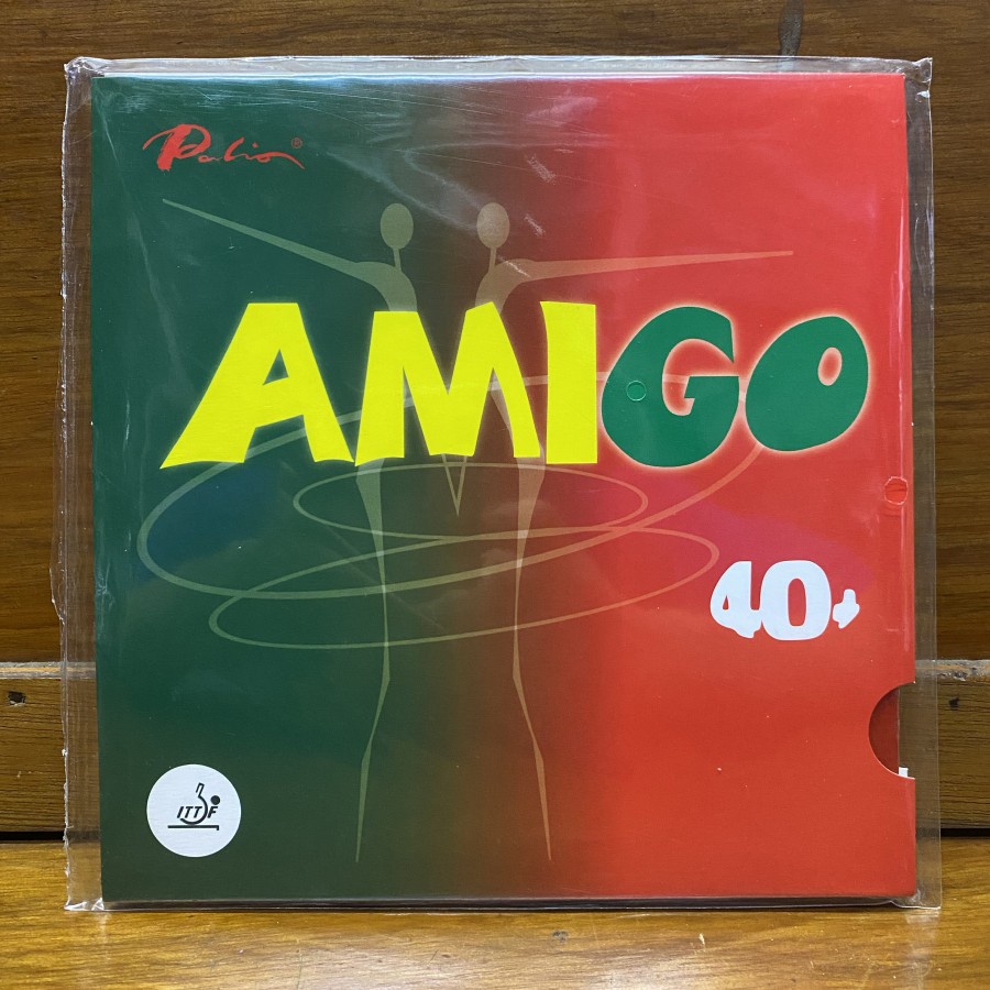 Karet Bet Pingpong Tenis Meja PALIO AMIGO 40+ ITTF Original