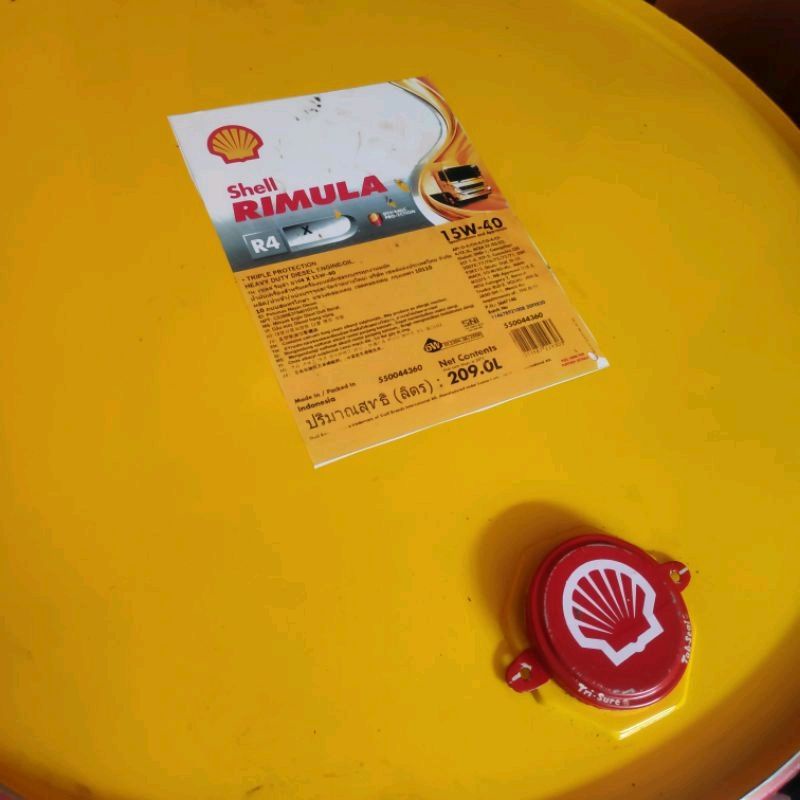 Shell Rimula R4X Repack dari drum - 1500ml
