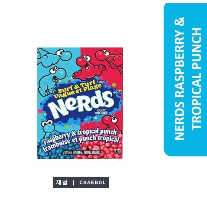 

BAYAR DITEMPAT Nerds Surf & Turf Raspberry Tropical Punch / Permen Buah 46.7 gr /PERMEN LUNAK/PERMEN VIRAL/PERMEN MILO/PERMEN YUPI/PERMEN JADUL/PERMEN KARET