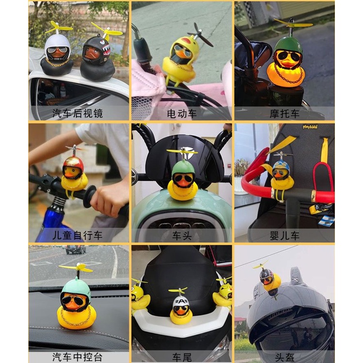 Aksesoris Interior Mobil Atau Motor Bebek Otw Helm Lucu LED