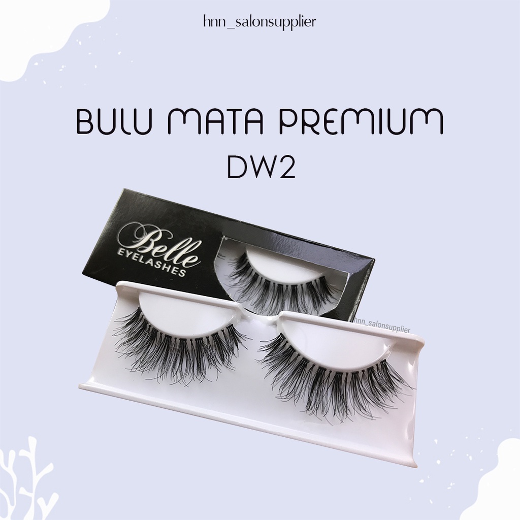 Bulu Mata Palsu Handmade Fake Eyelash Eye Lashes Lash Artifivial Belle Eyelashes DW 2